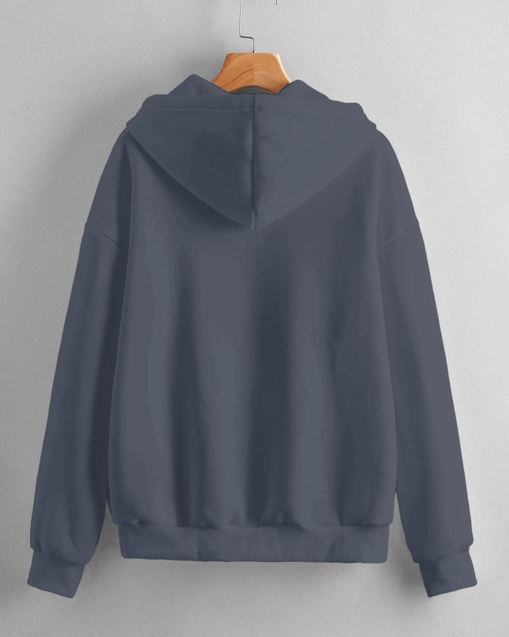Going Forward Illustration Long-sleeved Hoodie