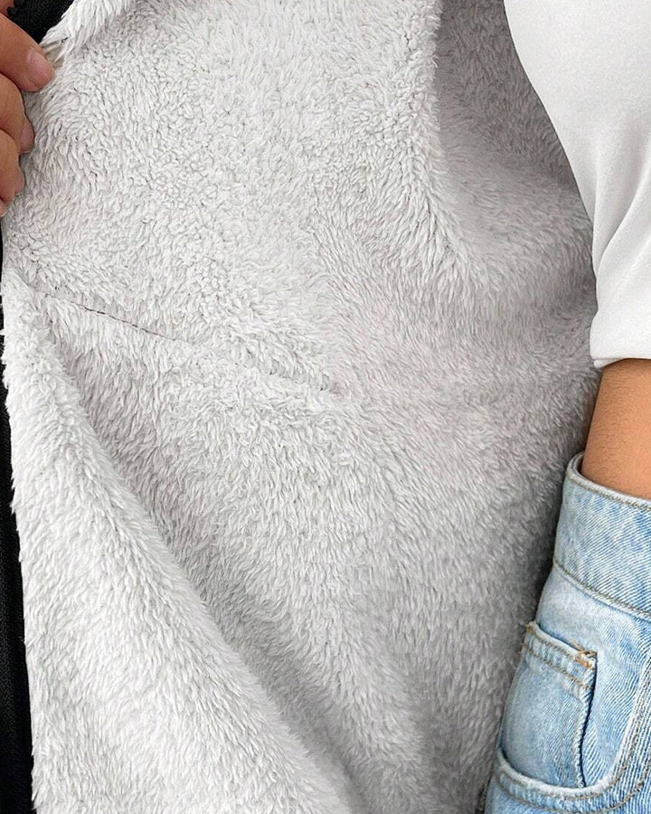 Tribal Ethnic Patterns Long Sleeve Zip-Up Fleece Hoodies