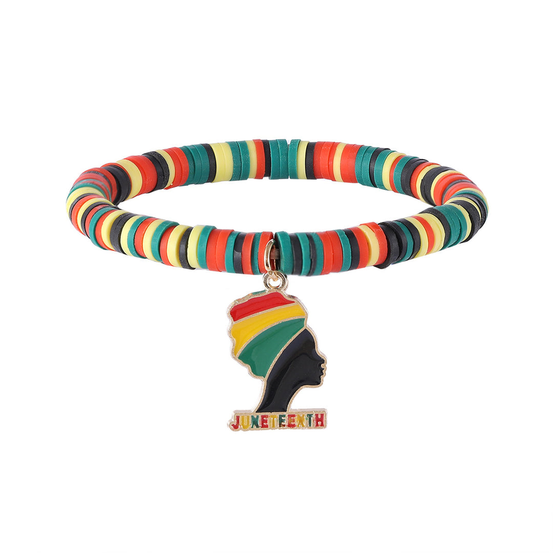 Juneteenth Simple Elastic Adjustable Bracelet