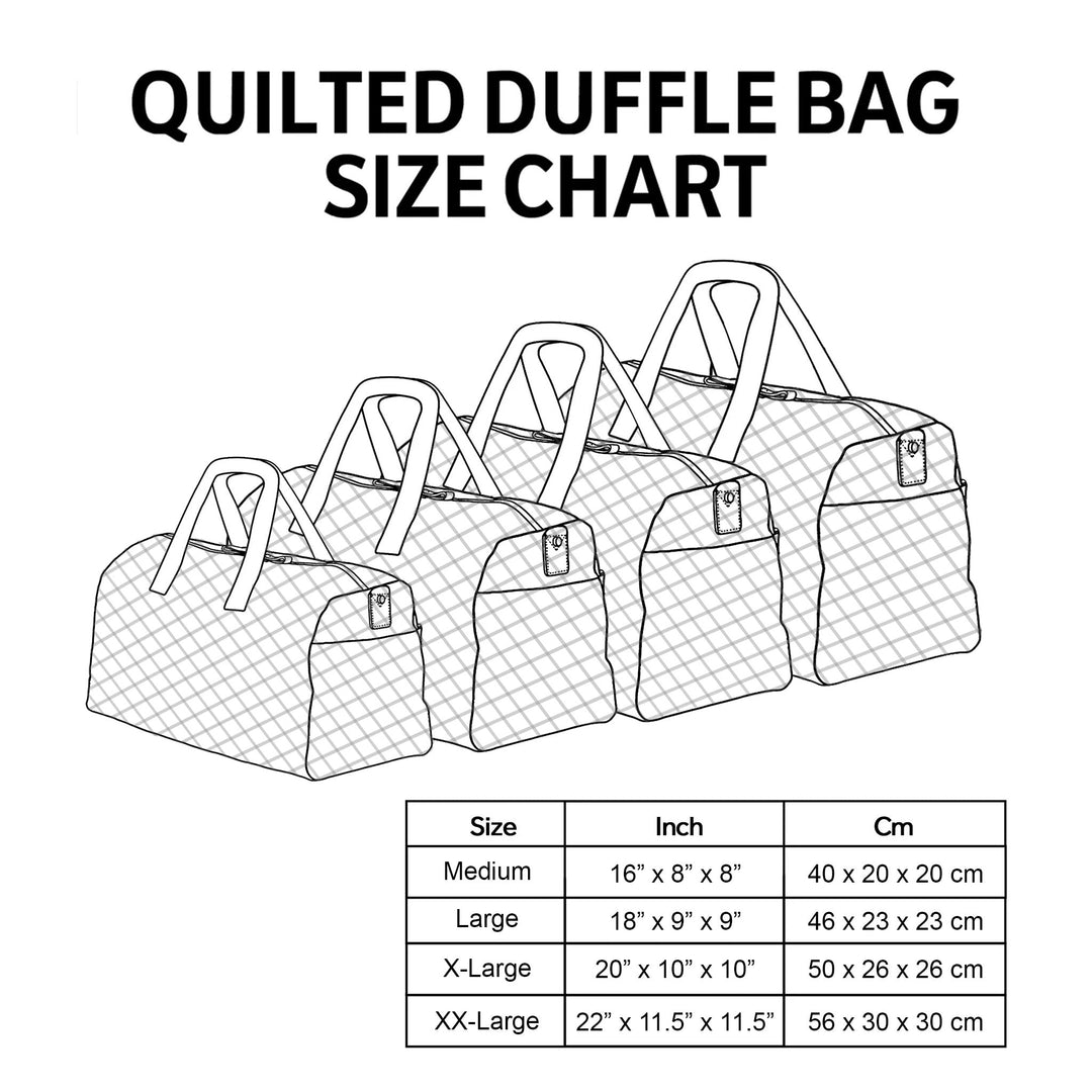 Campfire Dream Quilted Duffle Bag GFTOMA3466