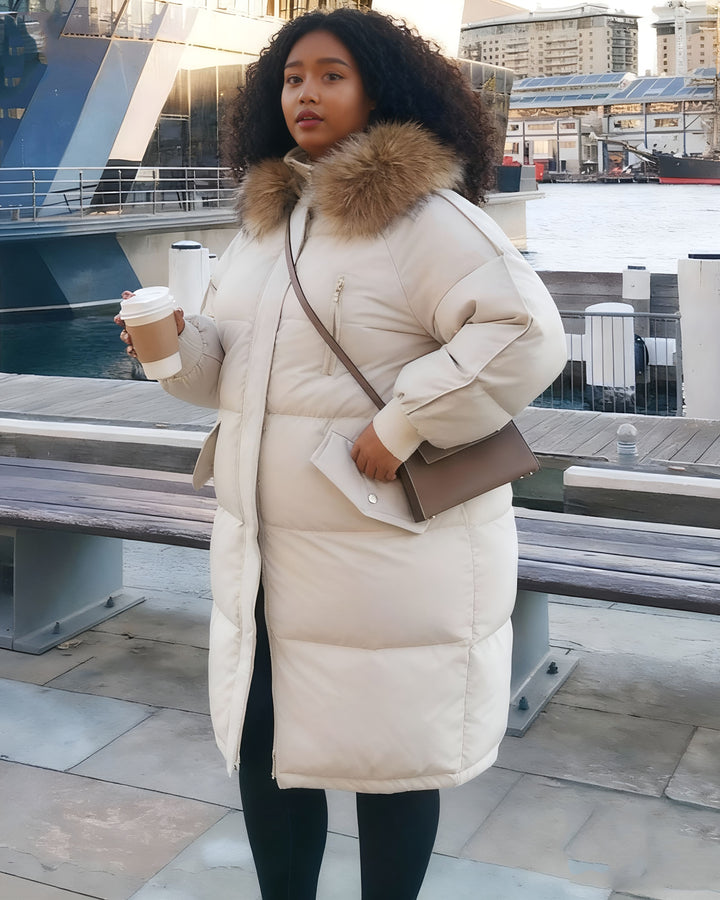 Large Size Down Cotton-padded Jacket Loose Cotton-padded Coat Thickened Bread Suit