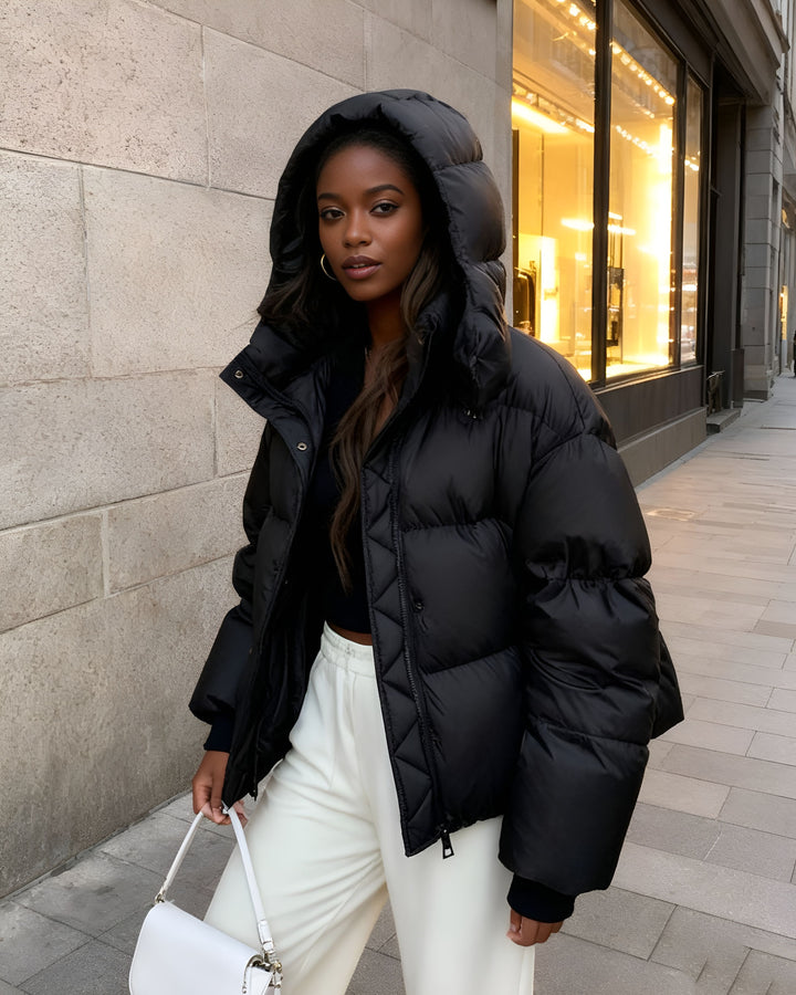 Short Thickened Fashionable Cotton Coat Korean Style Loose Design Sense Cotton Coat Casual Jacket