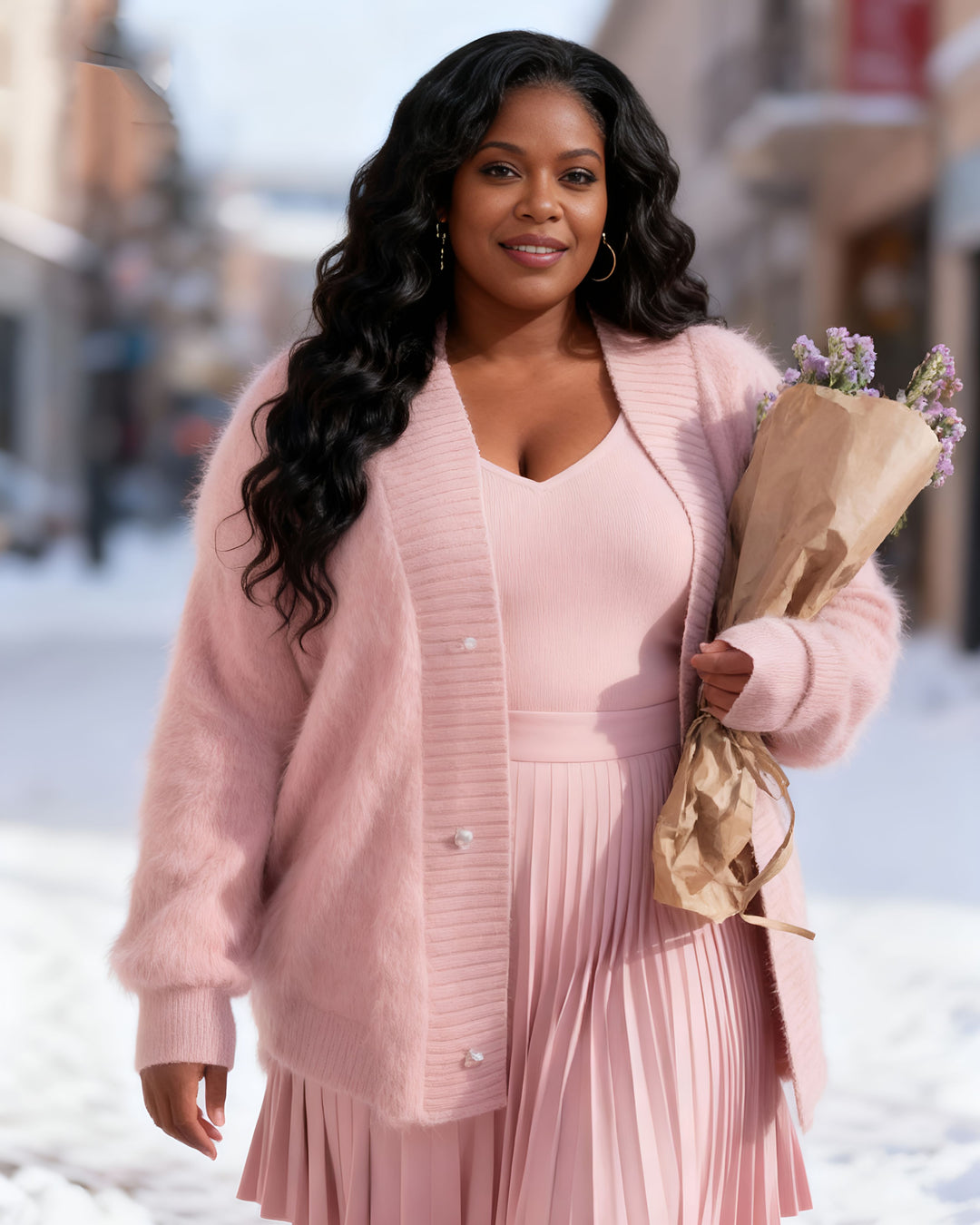 Mink Velvet Sweater Coat Autumn And Winter Cardigan