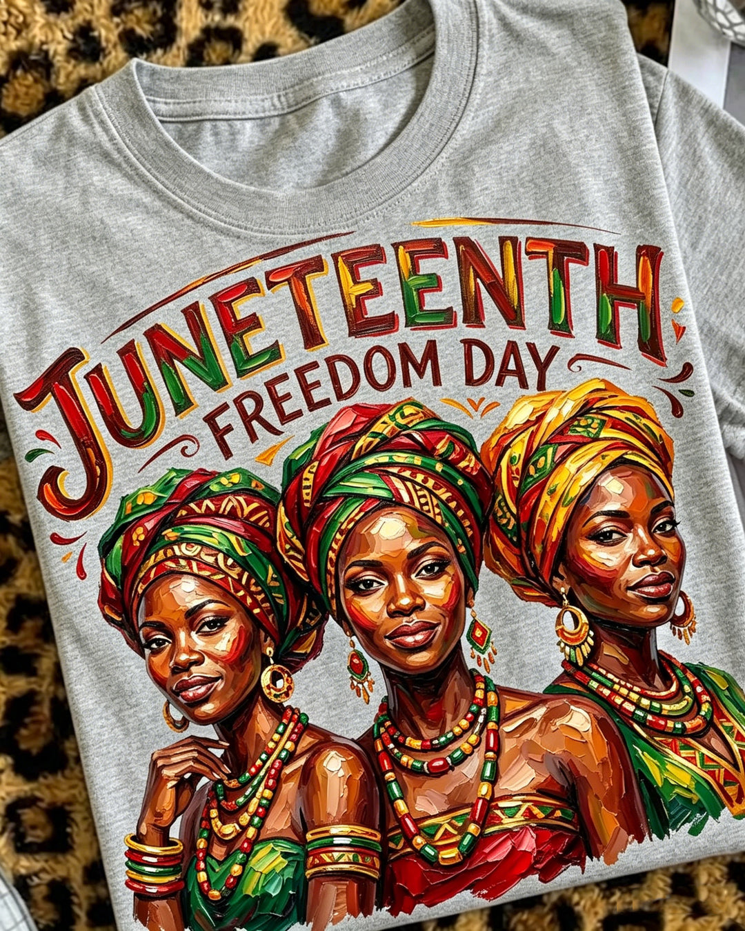 Juneteenth Freedom Day Woman Crew Neck Short Sleeve Tshirt