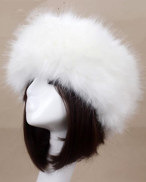Imitation Fur Thickened Hat Without Cap Warm Hat