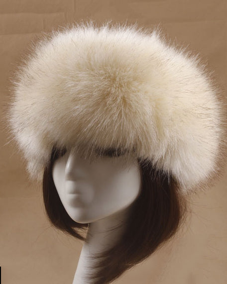 Imitation Fur Thickened Hat Without Cap Warm Hat