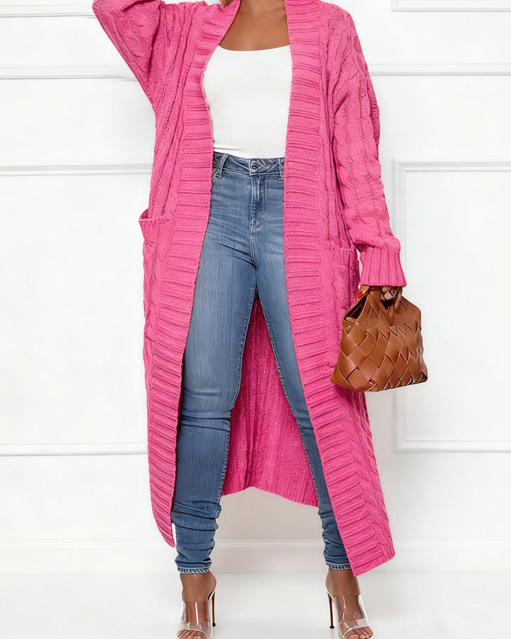 Autumn And Winter Fashion Sexy Casual Long Coat