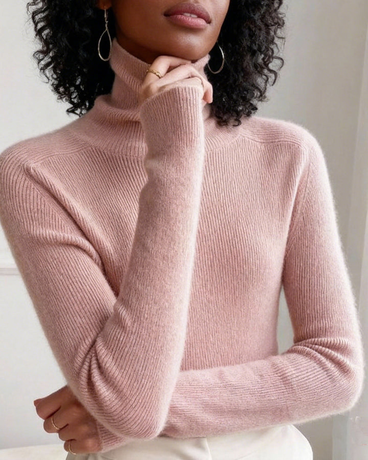 Turtleneck Thickened Inner Base Sweater Slim-Fit Sweater Top