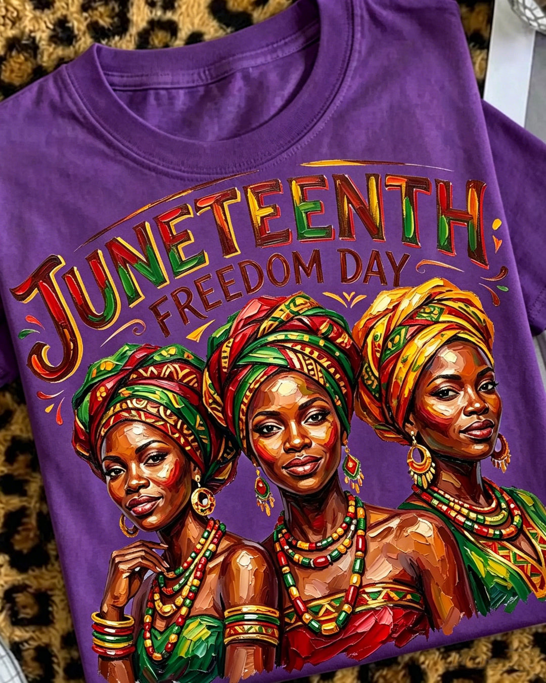 Juneteenth Freedom Day Woman Crew Neck Short Sleeve Tshirt
