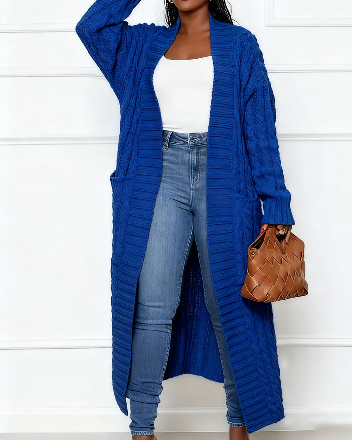 Autumn And Winter Fashion Sexy Casual Long Coat