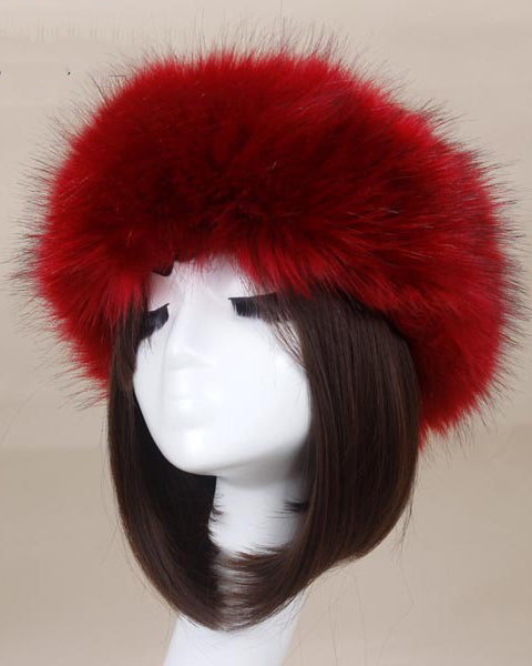 Imitation Fur Thickened Hat Without Cap Warm Hat