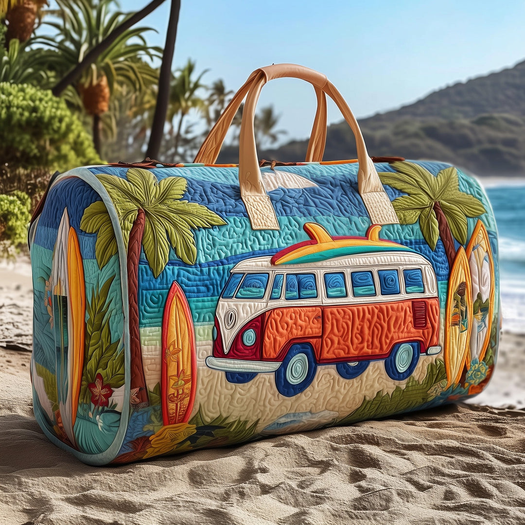 Hippie Van Quilted Duffle Bag GFTOTP10609