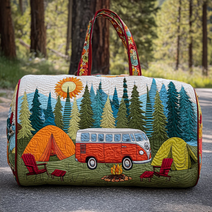 Campfire Dream Quilted Duffle Bag GFTOMA3468