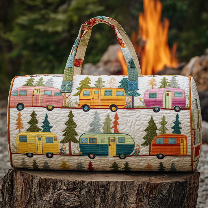 Cozy Camper Quilted Duffle Bag GFTOMA3477