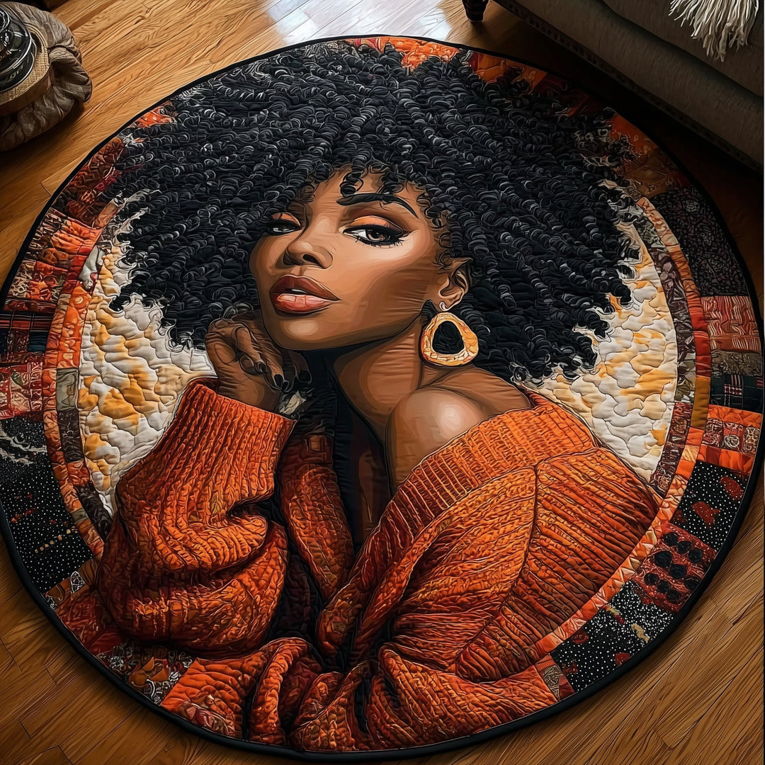 Soulbound Roots Quilted Round Mat