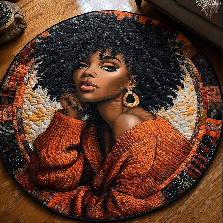 Soulbound Roots Quilted Round Mat