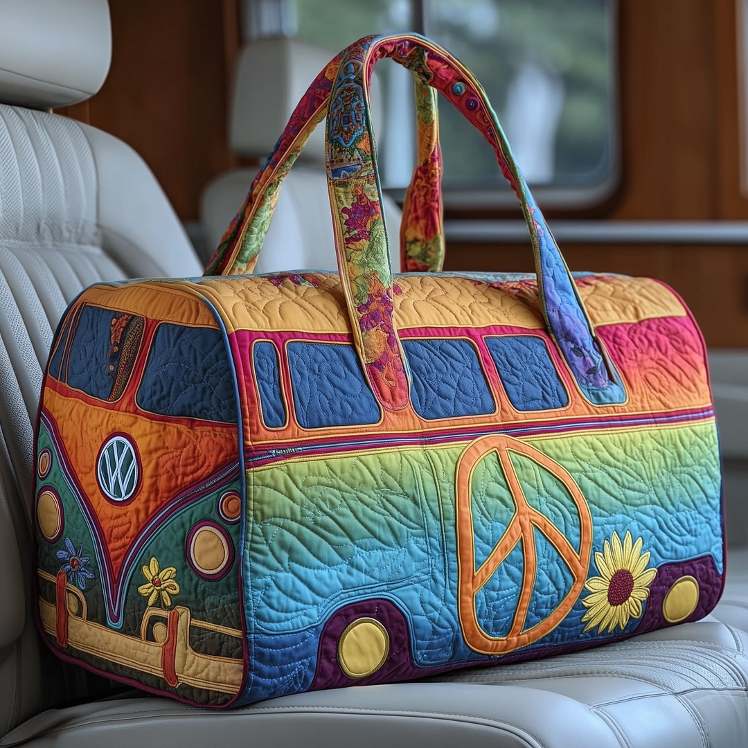 Hippie Van Quilted Duffle Bag GFTOTP10609