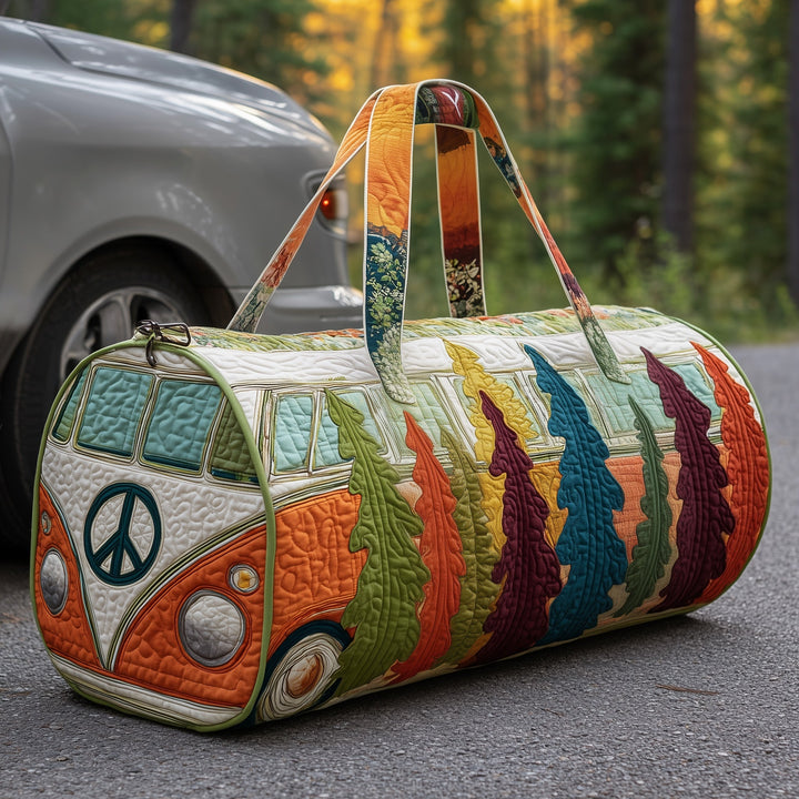 Hippie Van Quilted Duffle Bag GFTOTP10609