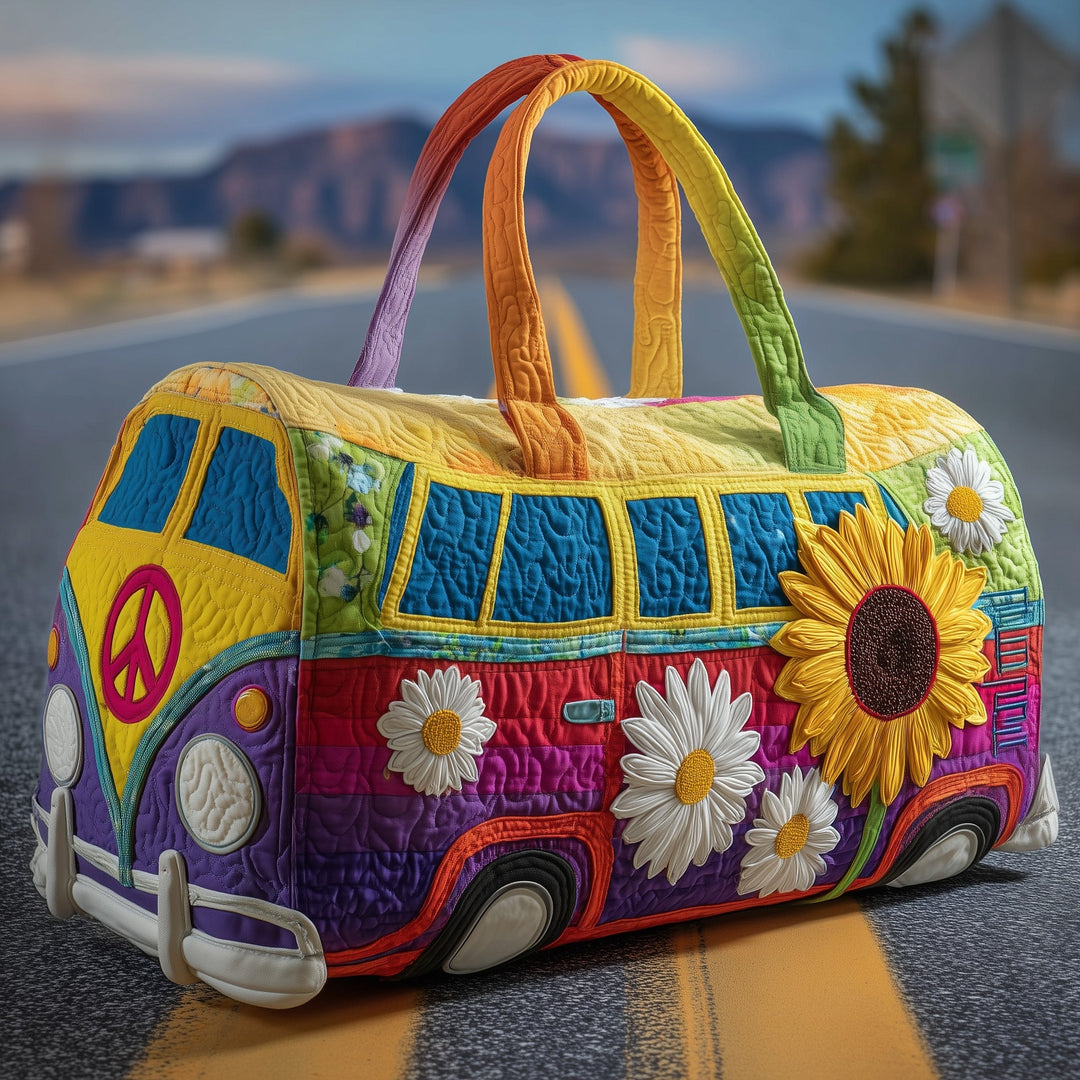 Hippie Journey Quilted Duffle Bag GFTOTP10823