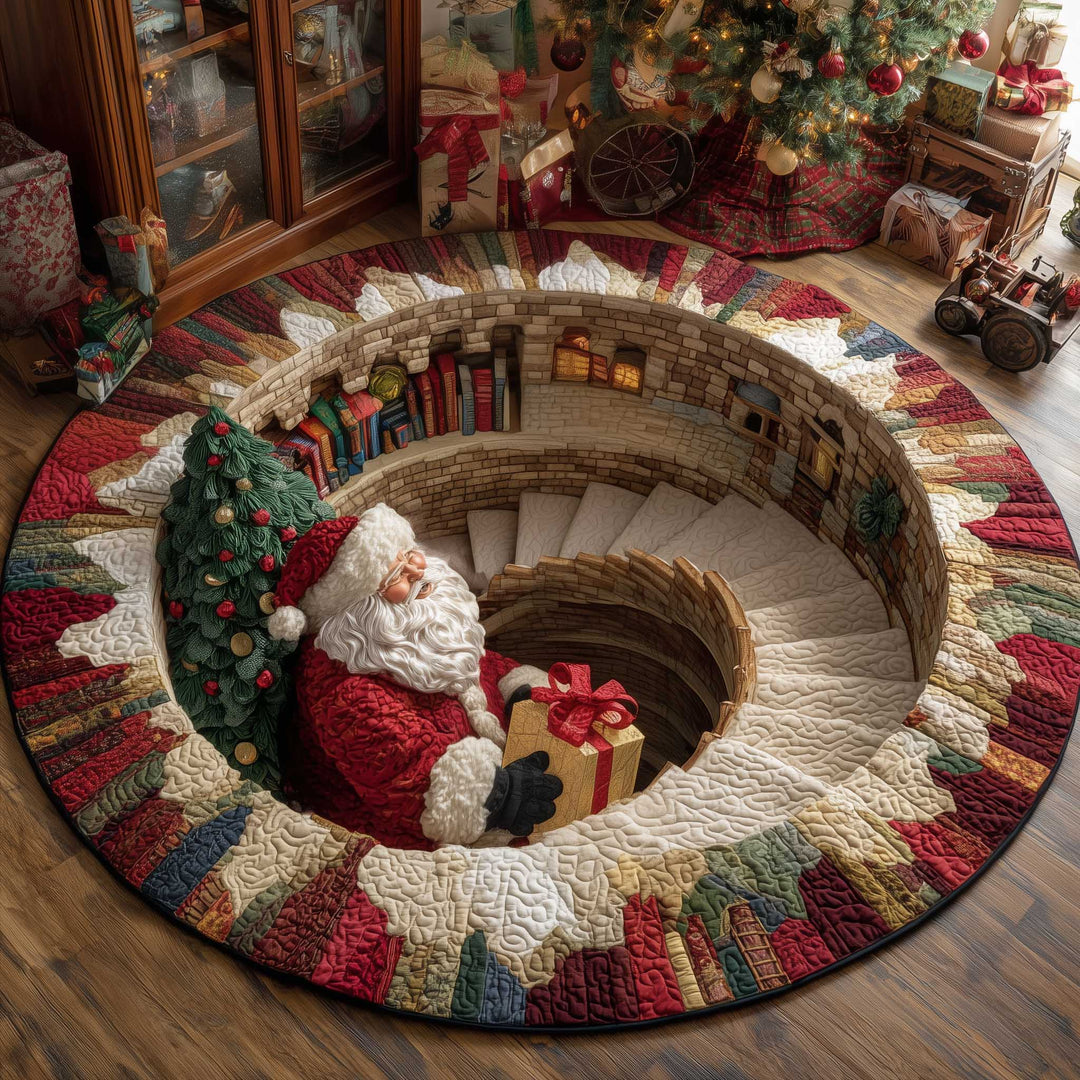 Jolly Workshop Quilted Round Mat