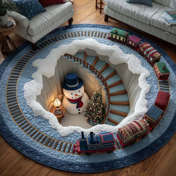 Jolly Workshop Quilted Round Mat