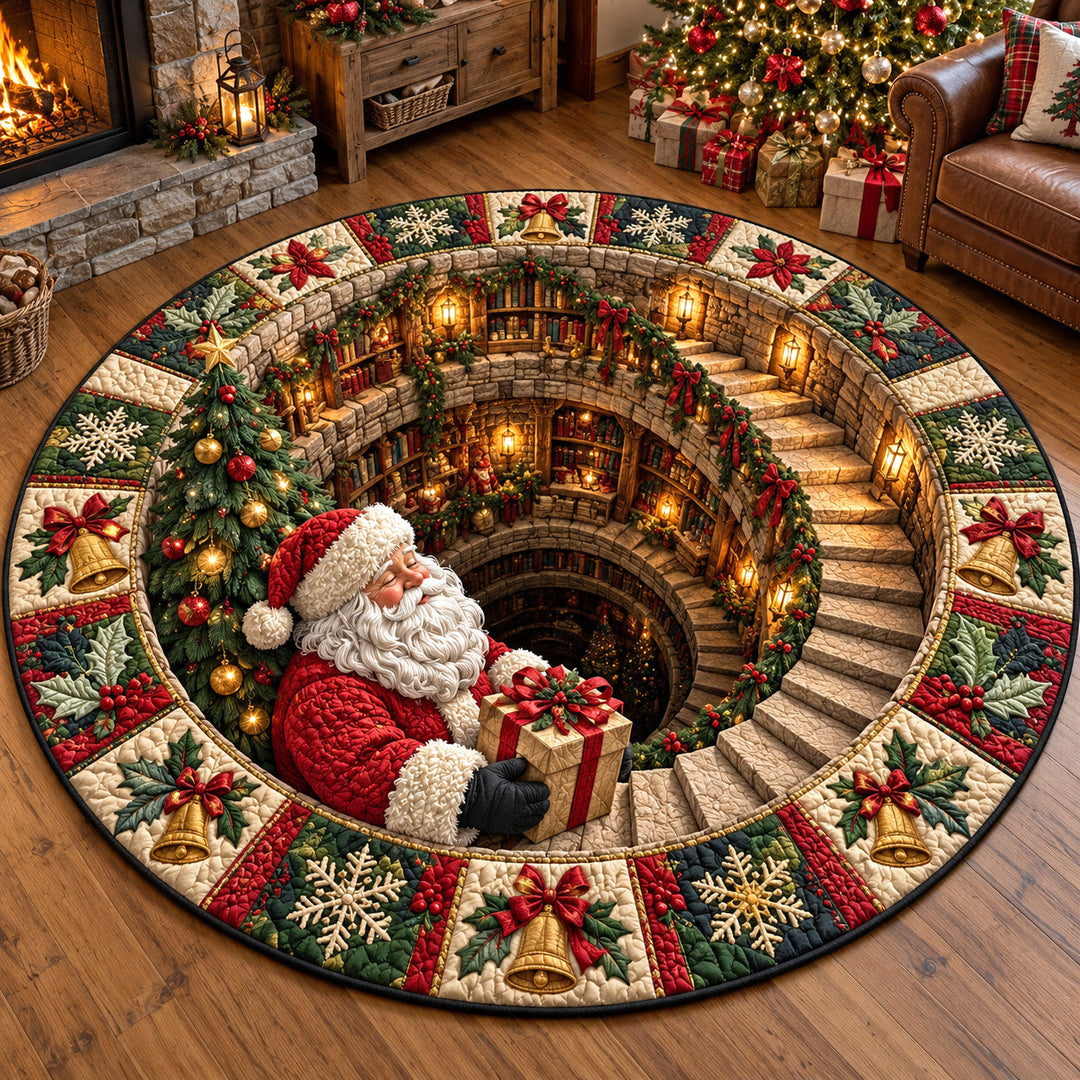 Jolly Workshop Quilted Round Mat