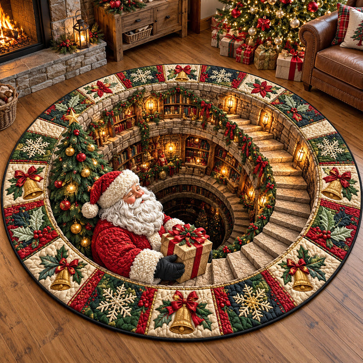 Jolly Workshop Quilted Round Mat