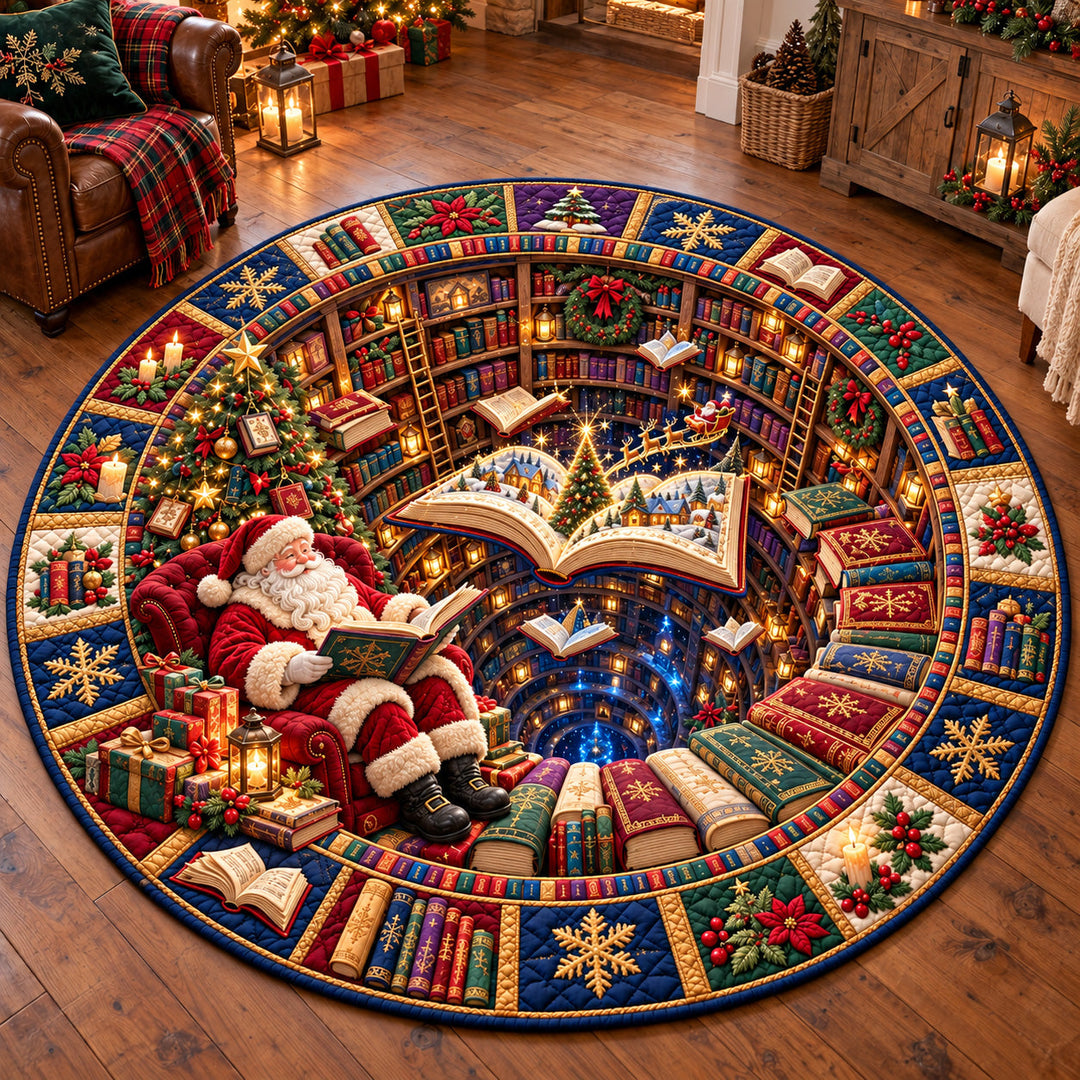 Jolly Workshop Quilted Round Mat
