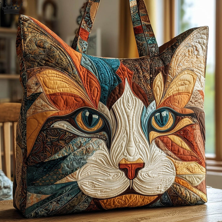 Catitude Quilted Tote Bag GFTOTP9666