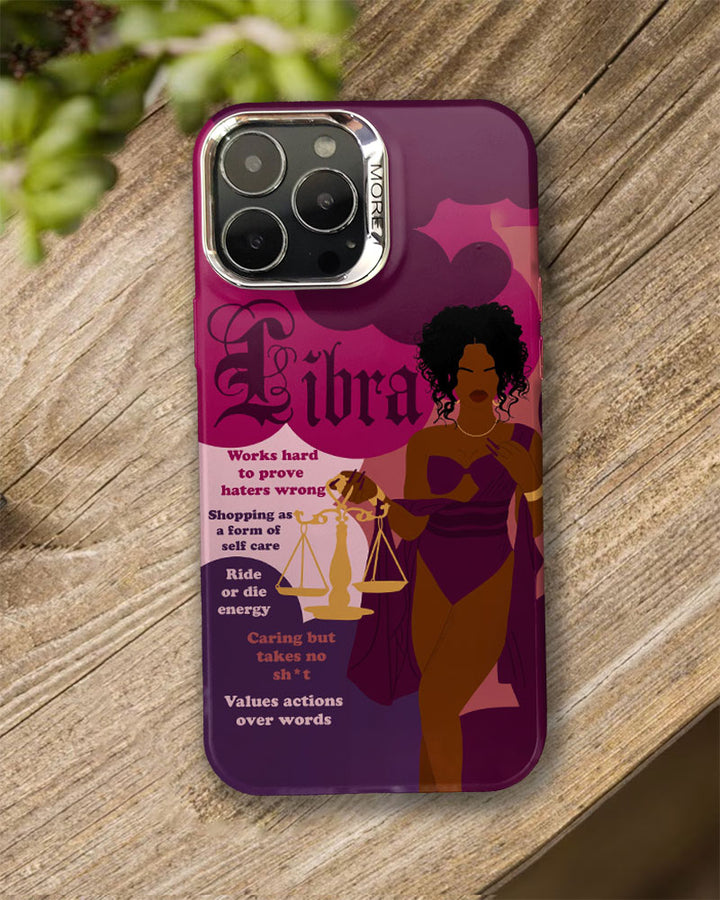 Libra Girly Season Print IPhone Case