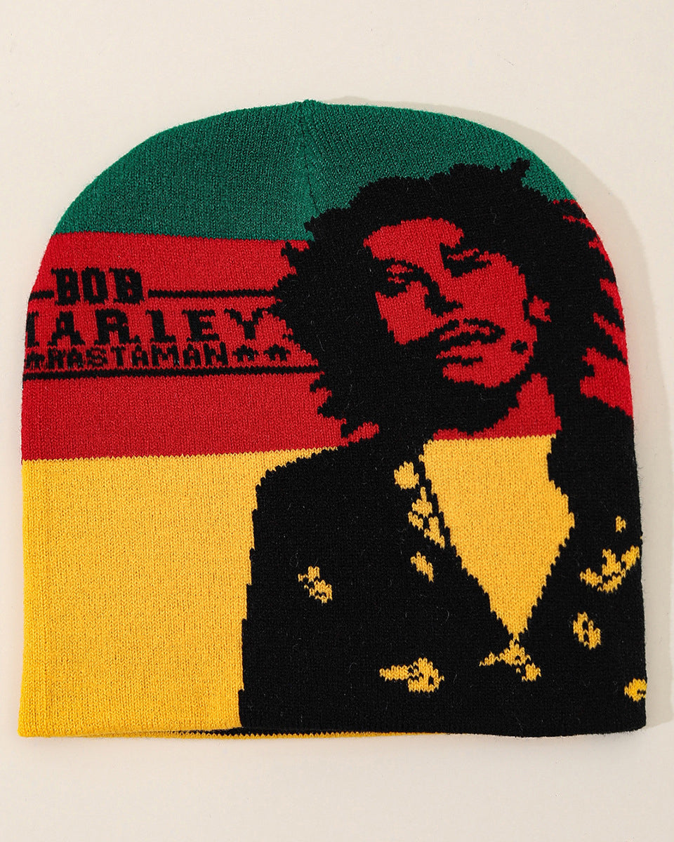 Reggae Color Knitted Beanie