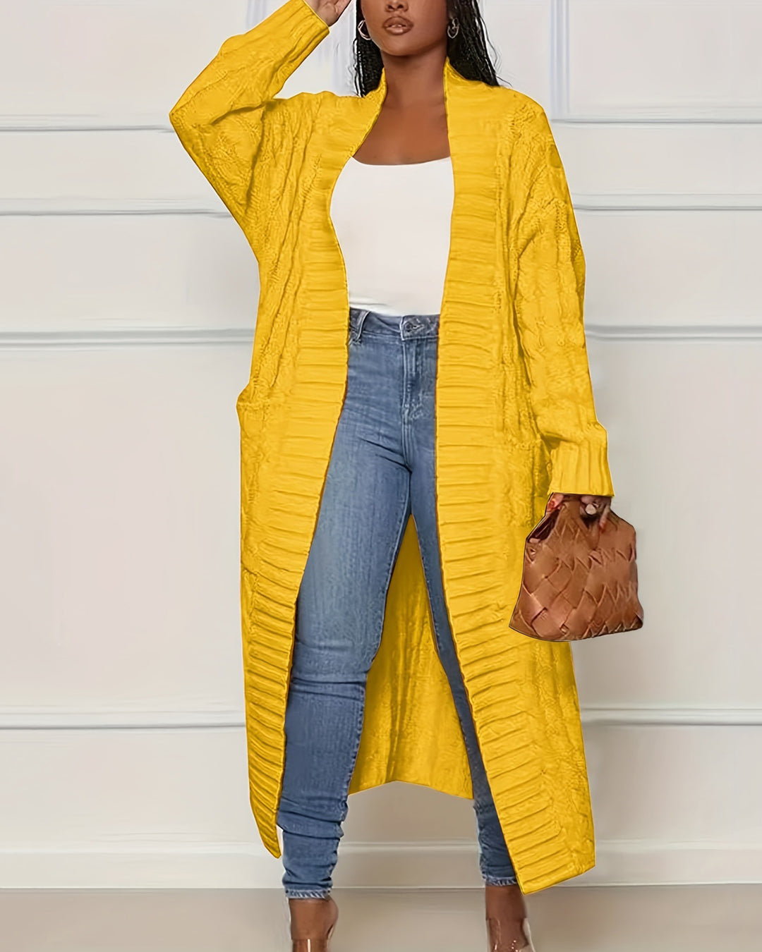 Autumn And Winter Fashion Sexy Casual Long Coat