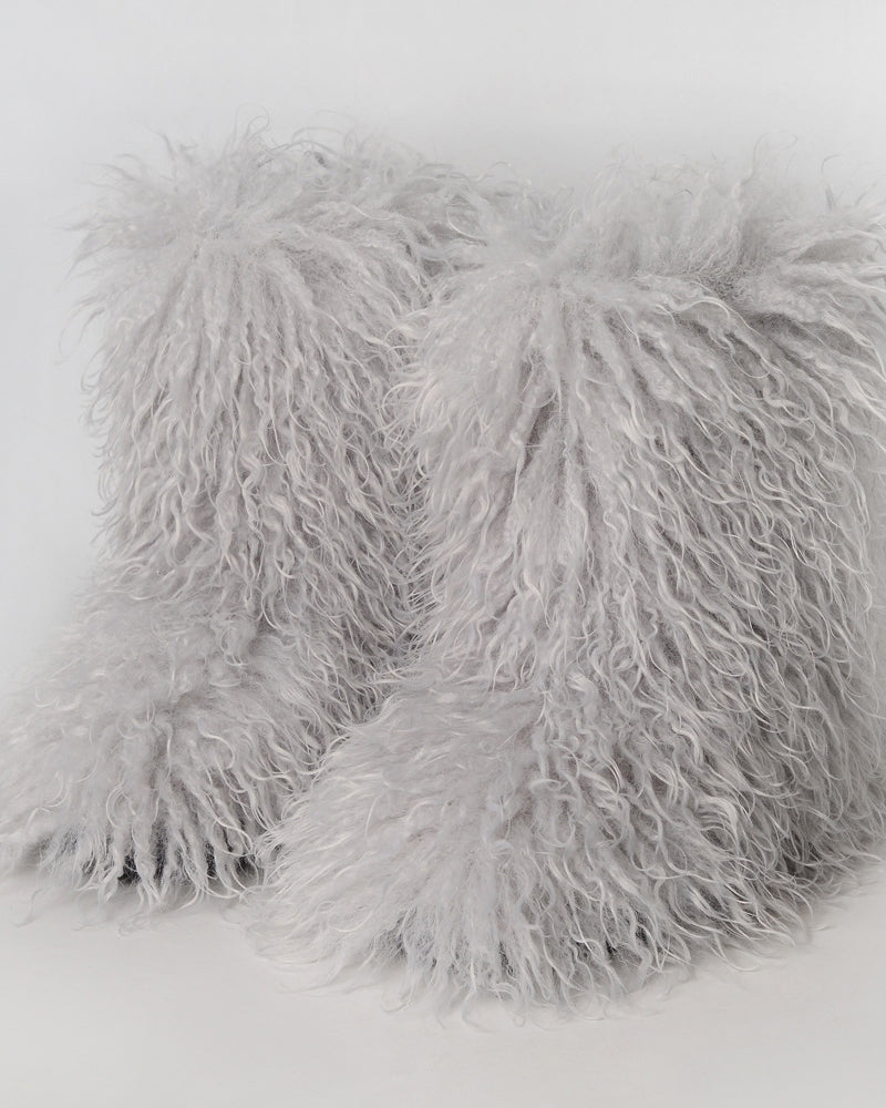 Hight Quality Imitation Tan Sheep Fur Imitation Fur Fur Snow Boots