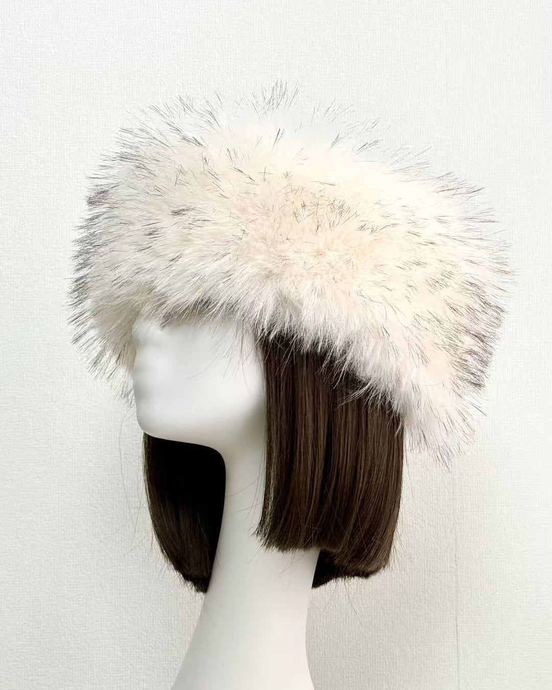 Faux Fox Fur Thickened Fur Without Top Hat Hair Band