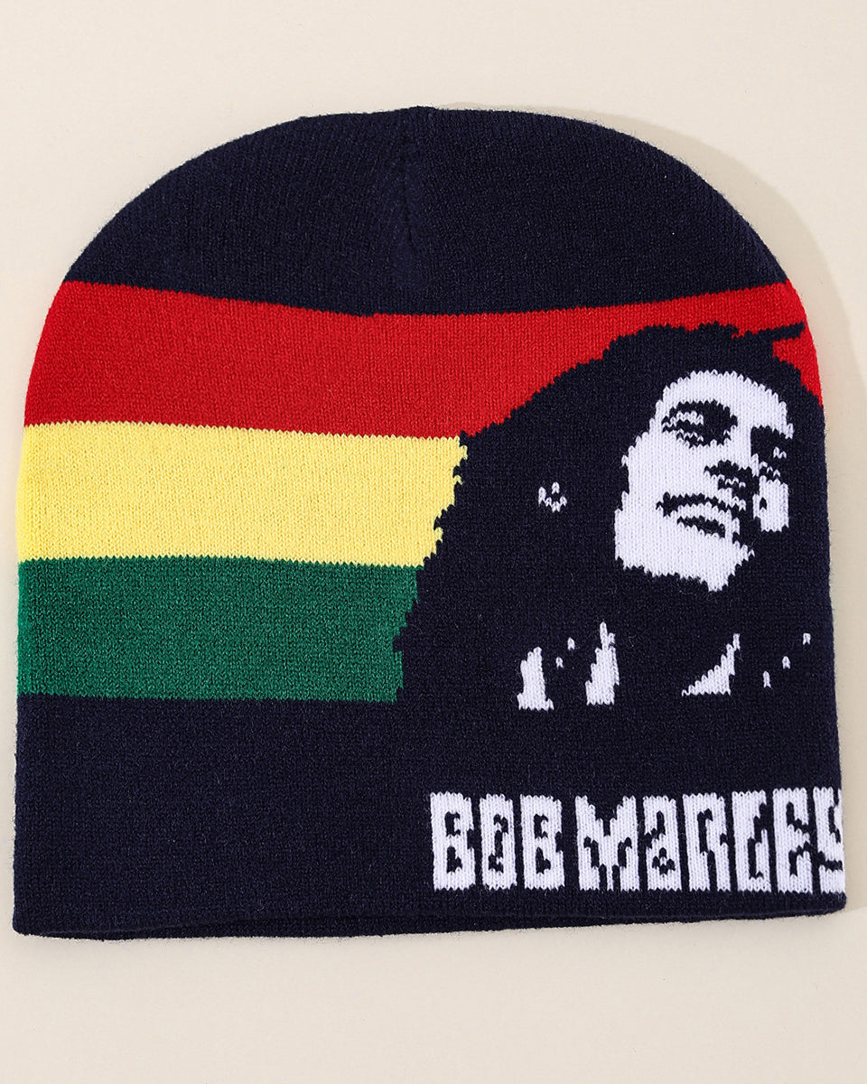 Reggae Color Knitted Beanie