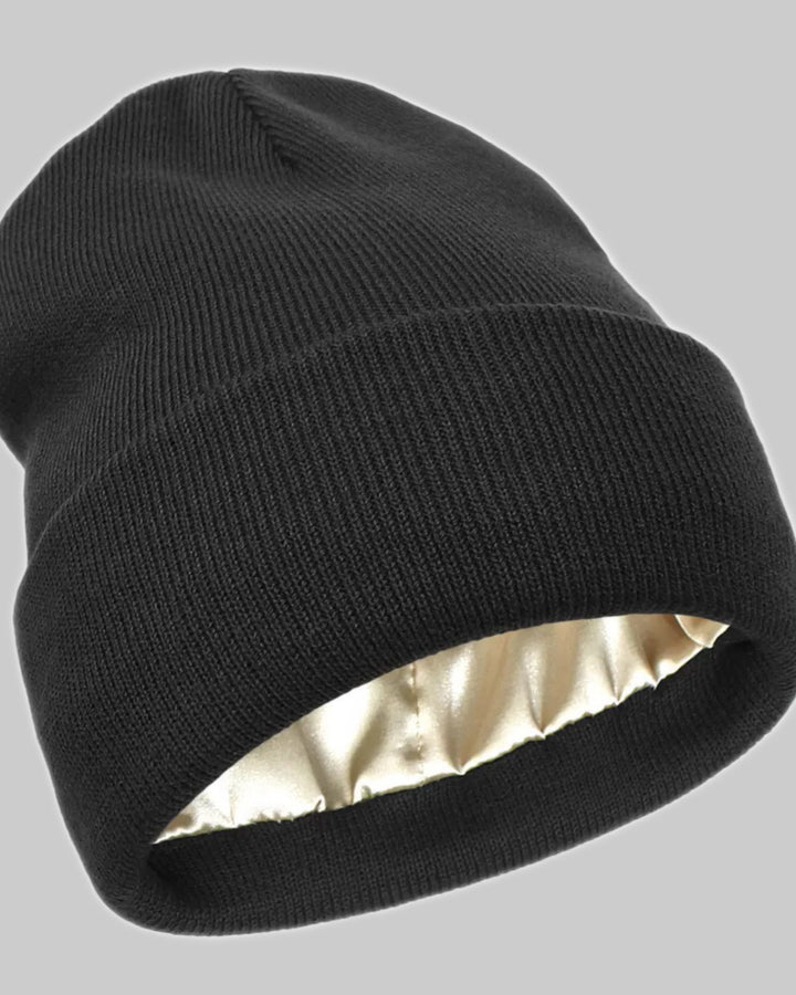 Sade Knitted Cap With Double Lining