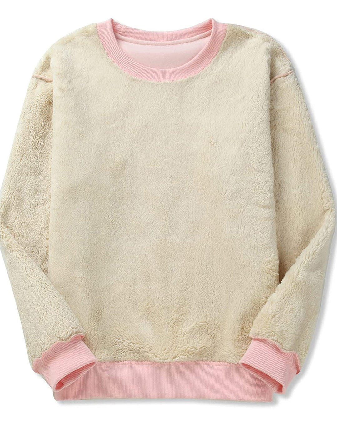 Round Neck Pullover Sweatshirt Thickened Base Sweatshirt