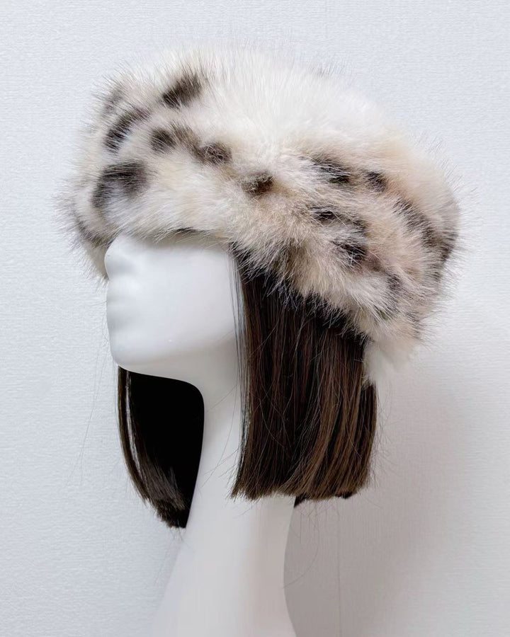 Faux Fox Fur Thickened Fur Without Top Hat Hair Band