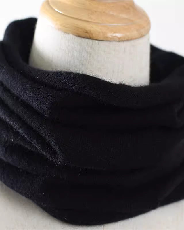 Neck Cold-proof Warm Lazy Neck Set Young Knitted Pullover Scarf Cervical Spine Protection From Cold