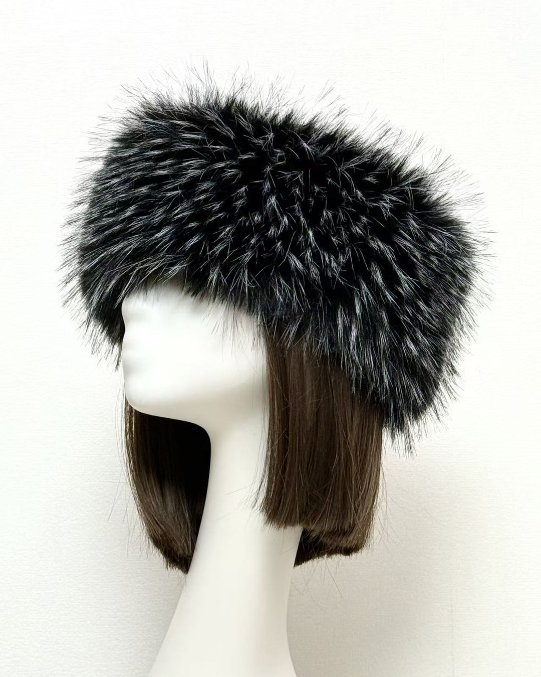 Faux Fox Fur Thickened Fur Without Top Hat Hair Band