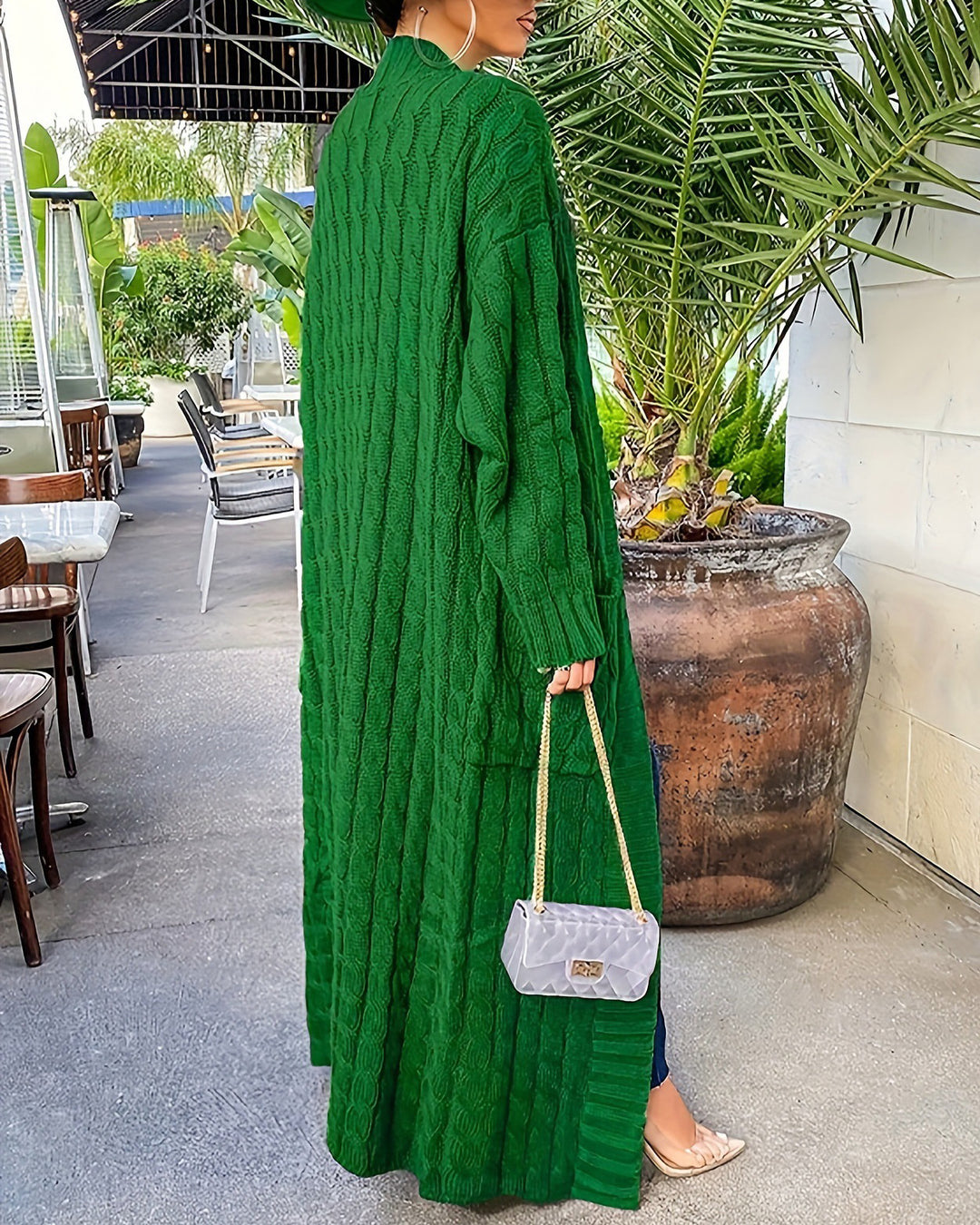 Autumn And Winter Fashion Sexy Casual Long Coat