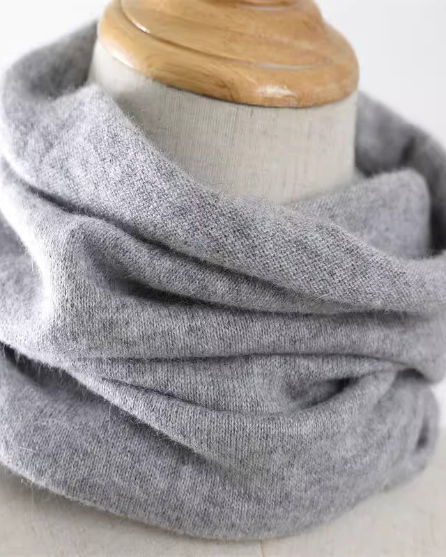 Neck Cold-proof Warm Lazy Neck Set Young Knitted Pullover Scarf Cervical Spine Protection From Cold