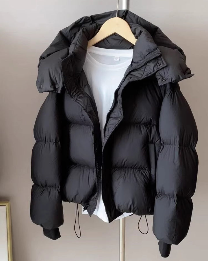 Short Thickened Fashionable Cotton Coat Korean Style Loose Design Sense Cotton Coat Casual Jacket