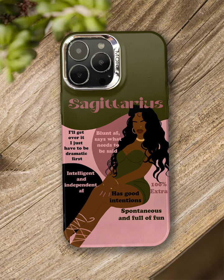 Sagittarius Girly Season Print IPhone Case