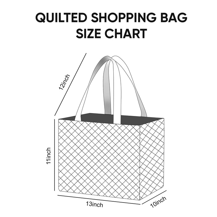 Melanin Quilted Shopping Bag GFTONT6431