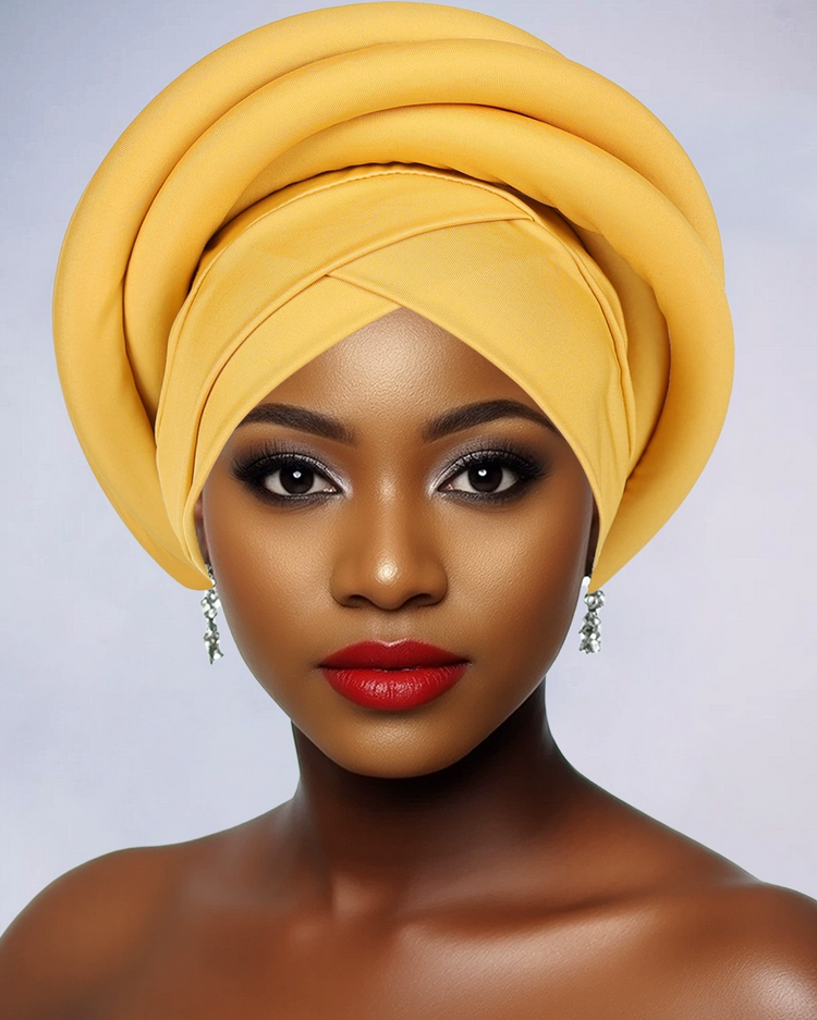 High-quality 3D Sponge Twist Turban Hat