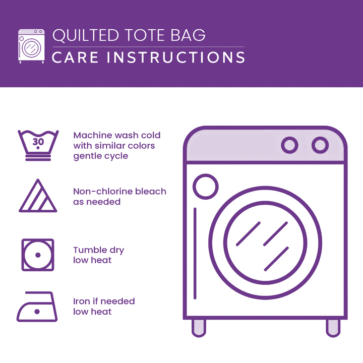 Proud Root Quilted Tote Bag GFTONT6134