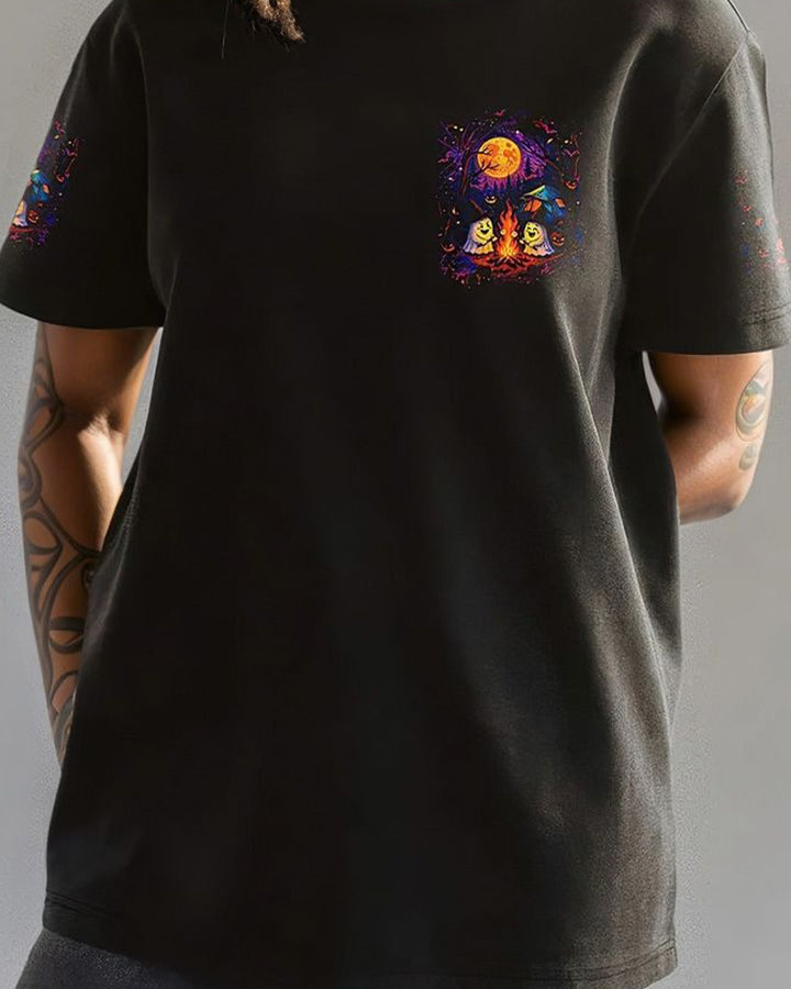 Let's Get Toasted Boos Halloween All Over Print T-Shirt