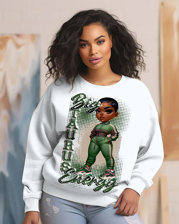 Big Taurus Energy Crewneck Sweatshirt