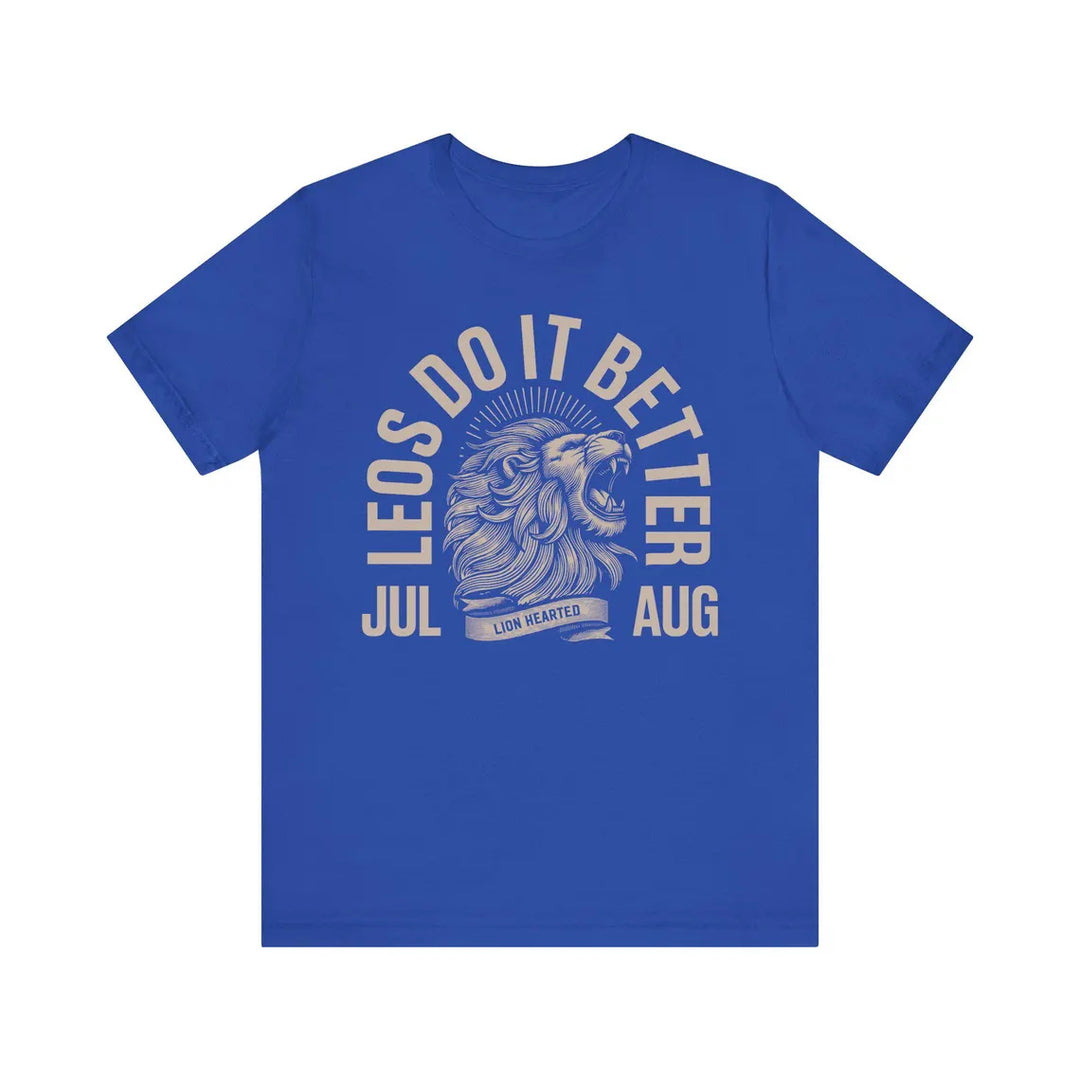 Leos Do It Better Crew Neck Short Sleeve Cotton T-Shirt